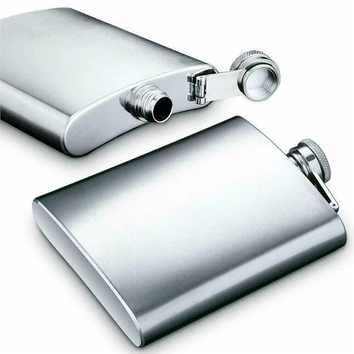metal 6oz hip flask metal 6oz hip flask