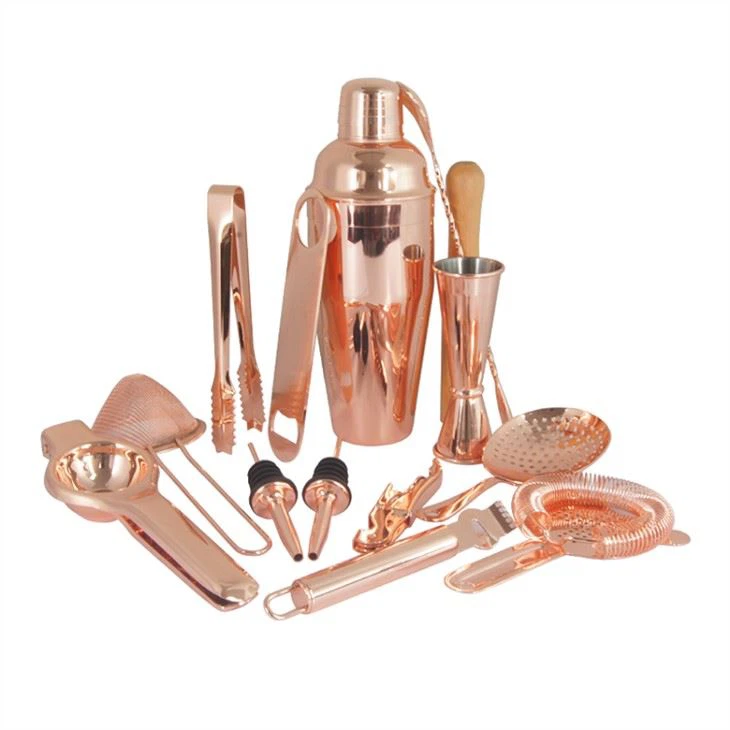 Socraigh Shaker Cocktail Barra Copper Gairmiúla